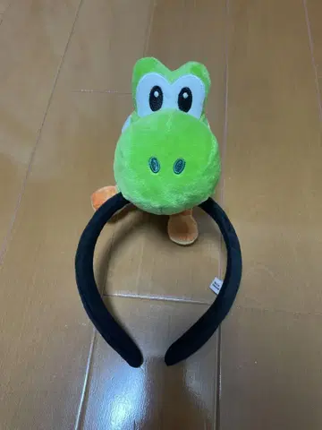 요시 봉제 인형 머리띠 usj