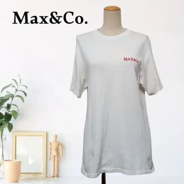zB820 [ S ] Max&Co. 티셔츠 릴랙스핏 오버사이즈