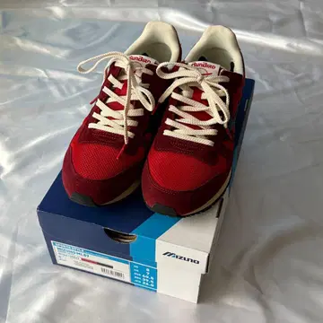 MIZUNO ML87 26.0cm 레드 스니커즈 미즈노