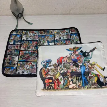 [레어 미사용 새상품] 원피스 트래블 파우치 세트