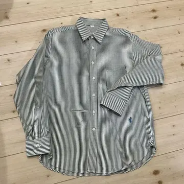 45R 스트라이프 버튼 다운 셔츠 사이즈