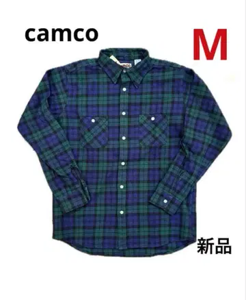 CAMCO 체크 무늬 플란넬 셔츠 M 사이즈
