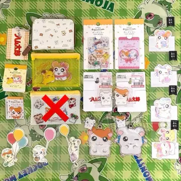 꼬마햄찌 스티커 파우치 지갑 코인 케이스 리플렉터 참