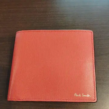 Paul Smith 이단 접이식 지갑 레드 새상품급