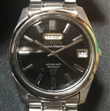 OH 완료 레어 CITIZEN Chrono Master 자동 와인딩 시계