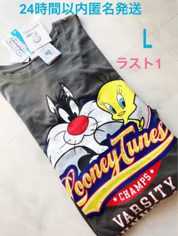 루니툰 T셔츠 택 포함 새상품 L 사이즈 LOONEY TUNES