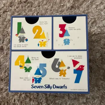 산리오 7난쟁이 서랍식 수납 박스