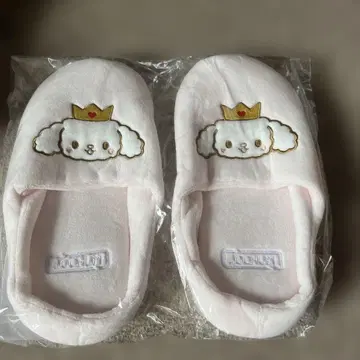 산리오 RURU 슬리퍼 핑크 프리 사이즈