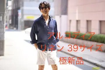 아르코디오 린넨 긴팔 셔츠 39 사이즈 극신품