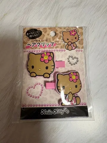 산리오 Sanrio 헬로키티 일광화상 키티 헤어 클립
