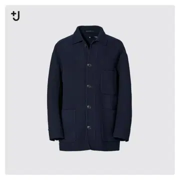 UNIQLO+J 질 샌더 울 블렌드 오버사이즈 셔츠 자켓 S