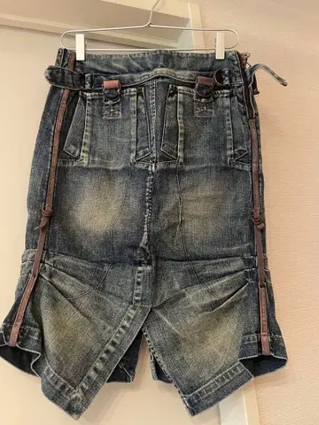 레어 마리떼 프랑소와 저버 데님 스커트