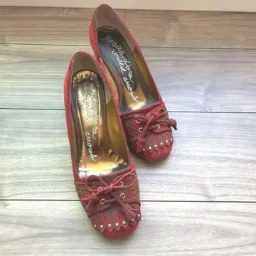 유나이티드 애로우즈 24 펌프스 레드 빨간 신발