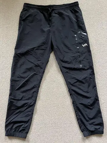 VA RVCA 루카 블랙 조거 팬츠 나일론