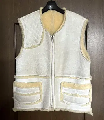 60s 70s 캐나다제 무스탕 베스트 engineered garments