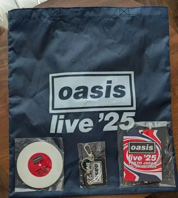 Oasis live '25 VIP 한정판 굿즈 풀세트