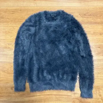 BANANA REPUBLIC 그레이 퍼 스웨터 M 사이즈