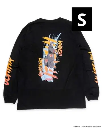 NARUTO MIW 이타치 롱T S 사이즈 블랙