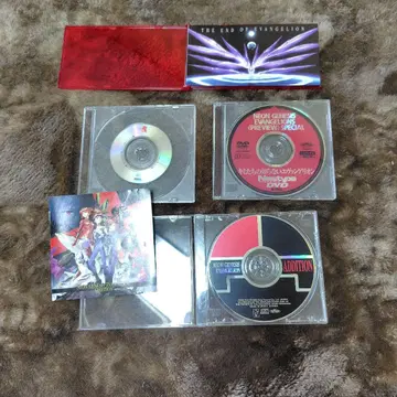 신세기 에반게리온 CD 3장 DVD 1장 세트