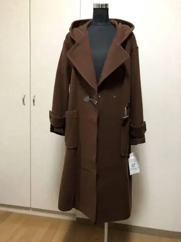 스캇 계열 RADIATE 새상품 후드 롱 코트