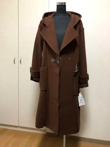 스캇 계열 RADIATE 새상품 후드 롱 코트