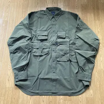 DAIWA PIER39 낚시 셔츠 올리브 M 사이즈