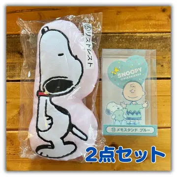 스누피 복권 산리오 메모 스탠드 리스트레스트