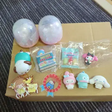 산리오 키링 푸치 피규어