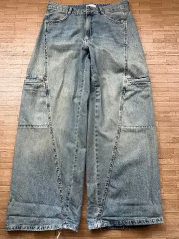 zara 배기 데님