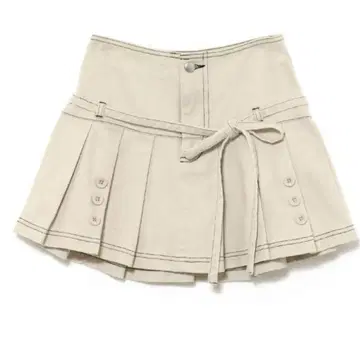 Kika button mini skirt andmary