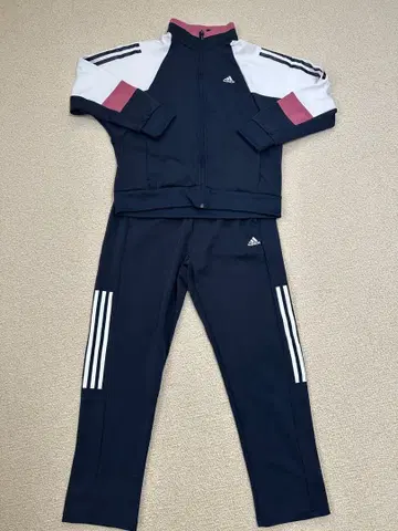 adidas 저리 셋업 네이비/화이트/와인 레드