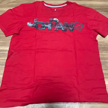 [ 새상품급 ] JORDAN 레드 T셔츠 L사이즈 정품