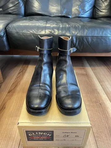 CLINCH Jodhpur Boots 호스버트 US7.5