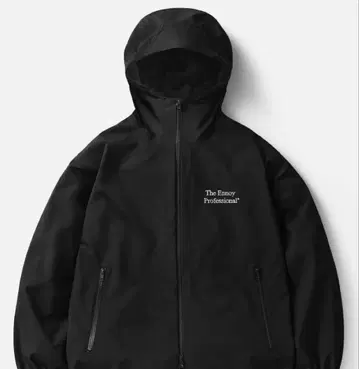 3LAYER SHELL HOODIE (BLACK)