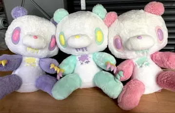 XL 앉은 팬더톤 그루미 샤베티 ver. 봉제 인형 묶음 판매