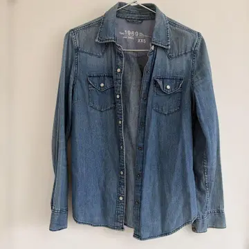 Gap 1969 데님 셔츠 XXS