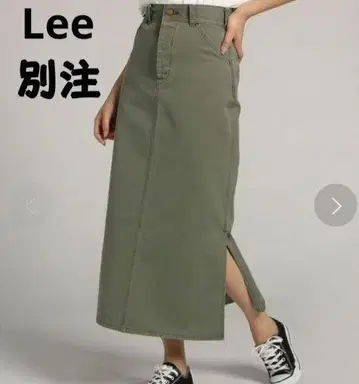 Lee 별주 하이픈월드 갤러리 레이스업 스커트 하이웨스트