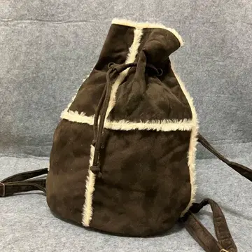 y2k fairy grunge fake mouton backpack