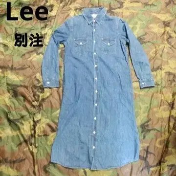 Lee 별주 nano universe 데님 셔츠 원피스