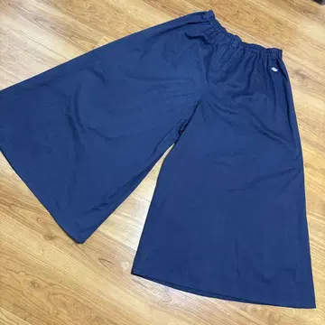 DICKIES 네이비 와이드 팬츠 허리밴딩 M 사이즈