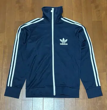 adidas 네이비 집업 저지