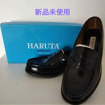 HARUTA ARVIN 블랙 로퍼 24.5cm