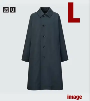 [UNIQLO U] 스텐카라 코트 블루 L