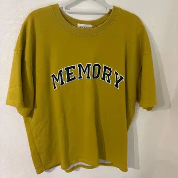 #MEMORY 머스타드 T셔츠 반팔