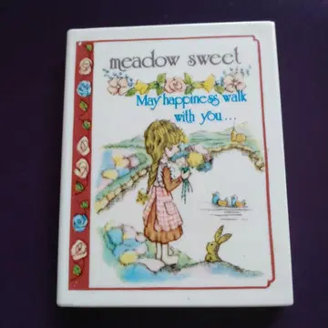 Meadow Sweet 거울 빗 세트 1976년 제조