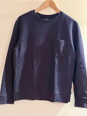 A.P.C. 네이비 트레이닝복 맨투맨 S 사이즈