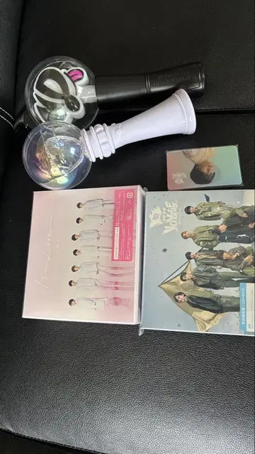 나니와단시 CD+DVD 세트와 응원봉