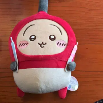 치이카와 봉제 인형 빨간색