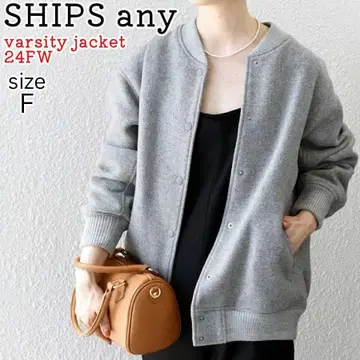 SHIPS any 바시티 자켓 F 24FW 근년 WEB 한정품