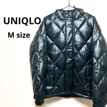UNIQLO 블랙 퀼팅 다운 자켓 24A741